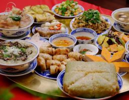 Mâm cúng Rằm tháng Giêng không thể thiếu những món ăn này