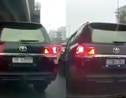 Tài xế ôtô tráo đổi biển số bị phạt 5 triệu đồng